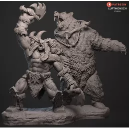 Rexxar & Misha Figure - World of Warcraft