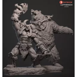 Rexxar & Misha Figure - World of Warcraft