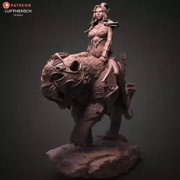 Figura de Tyrande y Ash'alah - World of Warcraft