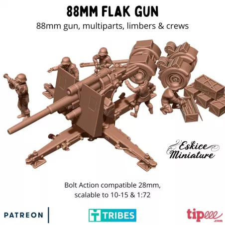 Canon Antiaérien 88 mm FLAK