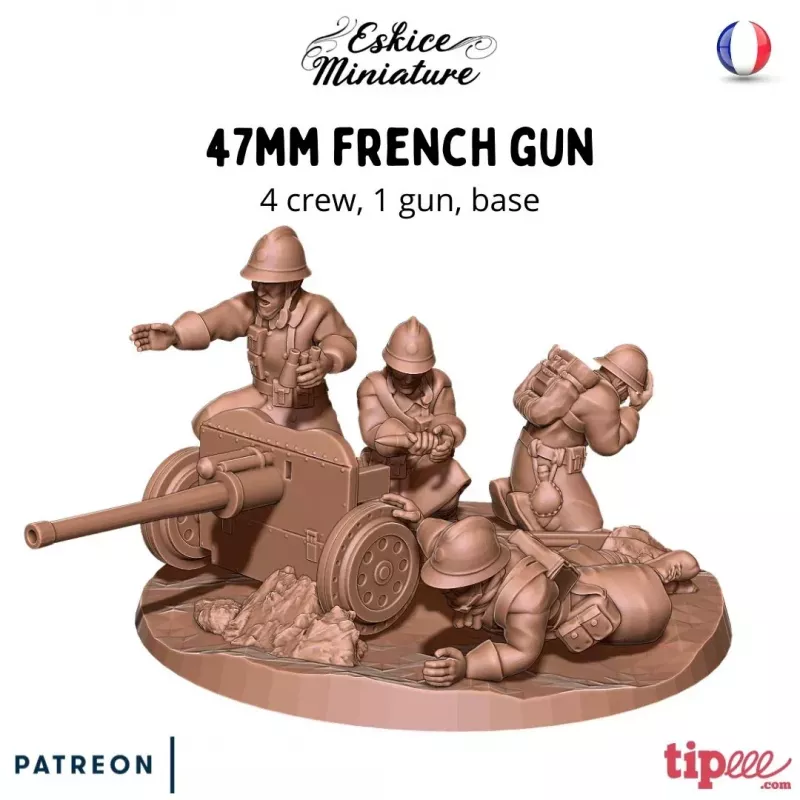 Support d'infanterie lourde Français