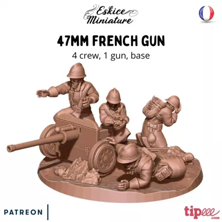 Support d'infanterie lourde Français