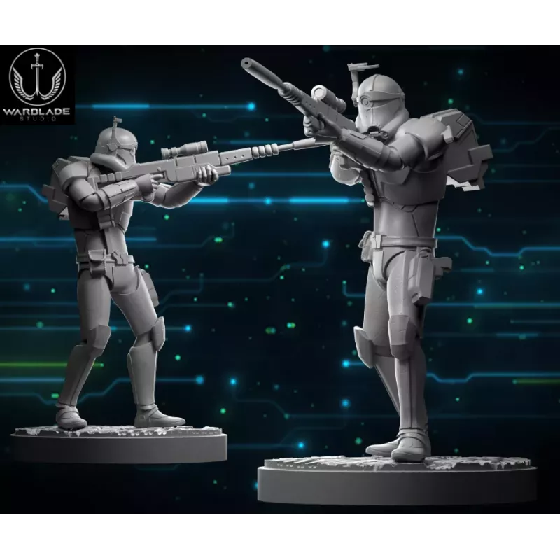 Figura de punto de mira para el juego de mesa Star Wars Shatterpoint