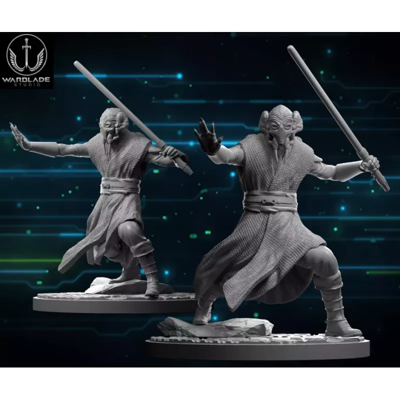 Figura de Plo Koon para el juego de mesa Star Wars Shatterpoint