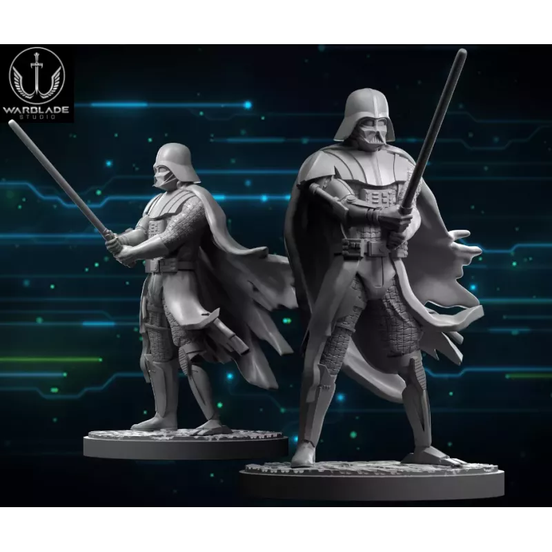 Figura Jedi de Darth Vader para el juego de mesa Star Wars Shatterpoint