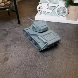 Miniaturas de un tanque ligero Tanque tetrarca 15 mm, 20 mm, 28 mm