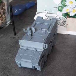 Miniatura de un vehículo blindado polivalente VBMR en 15 mm, 20 mm, 28 mm