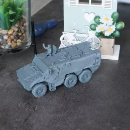 Miniatura de un vehículo blindado polivalente VBMR en 15 mm, 20 mm, 28 mm