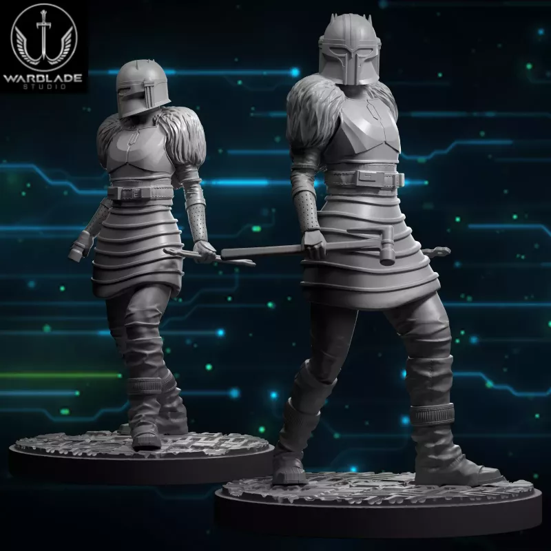 Figura de Ven Zallow para el juego de mesa Star Wars Shatterpoint