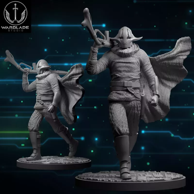 Figura de Ven Zallow para el juego de mesa Star Wars Shatterpoint