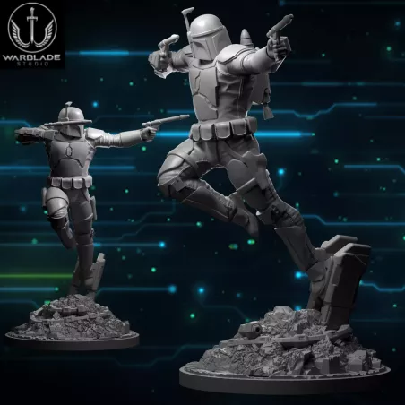 Figura de Ven Zallow para el juego de mesa Star Wars Shatterpoint