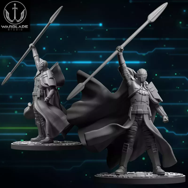 Figura de Ven Zallow para el juego de mesa Star Wars Shatterpoint