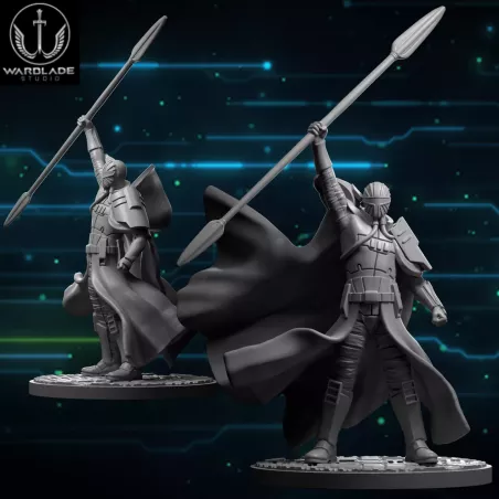 Figura de Ven Zallow para el juego de mesa Star Wars Shatterpoint