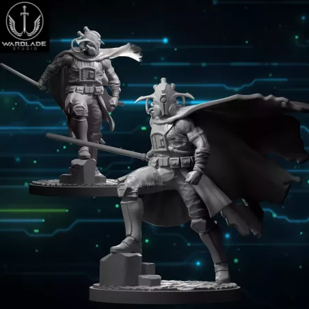 Figura de Ven Zallow para el juego de mesa Star Wars Shatterpoint