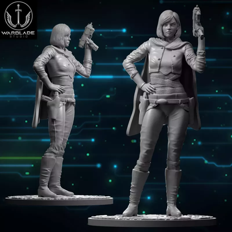 Ven Zallow Figur für Star Wars Shatterpoint Brettspiel