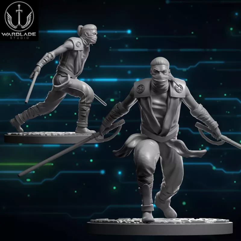 Ven Zallow Figur für Star Wars Shatterpoint Brettspiel