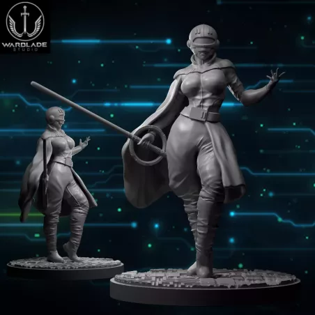 Figura de Ven Zallow para el juego de mesa Star Wars Shatterpoint