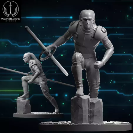 Ven Zallow Figur für Star Wars Shatterpoint Brettspiel