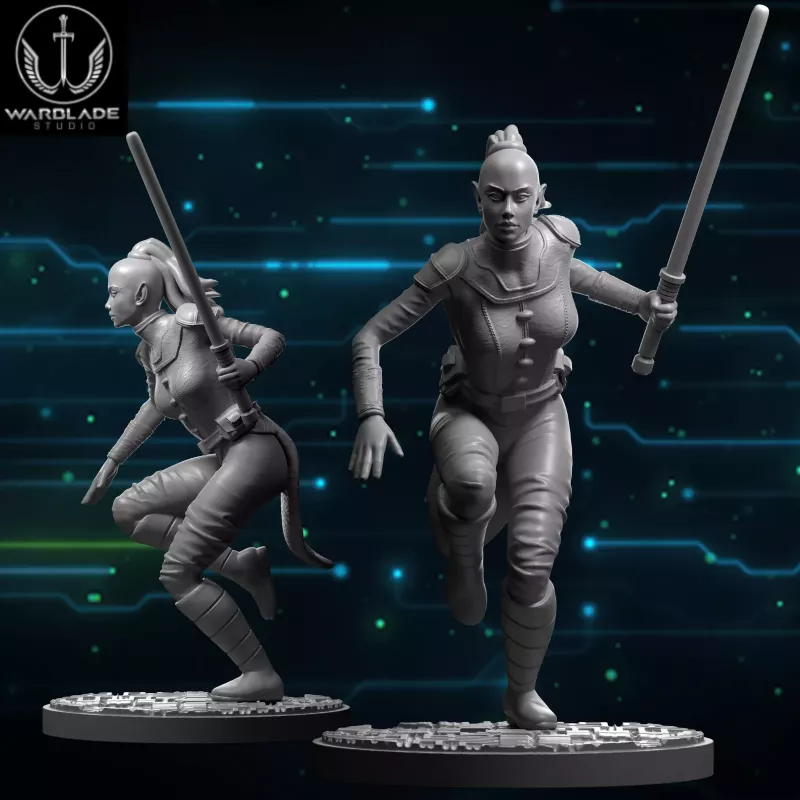 Ven Zallow Figur für Star Wars Shatterpoint Brettspiel