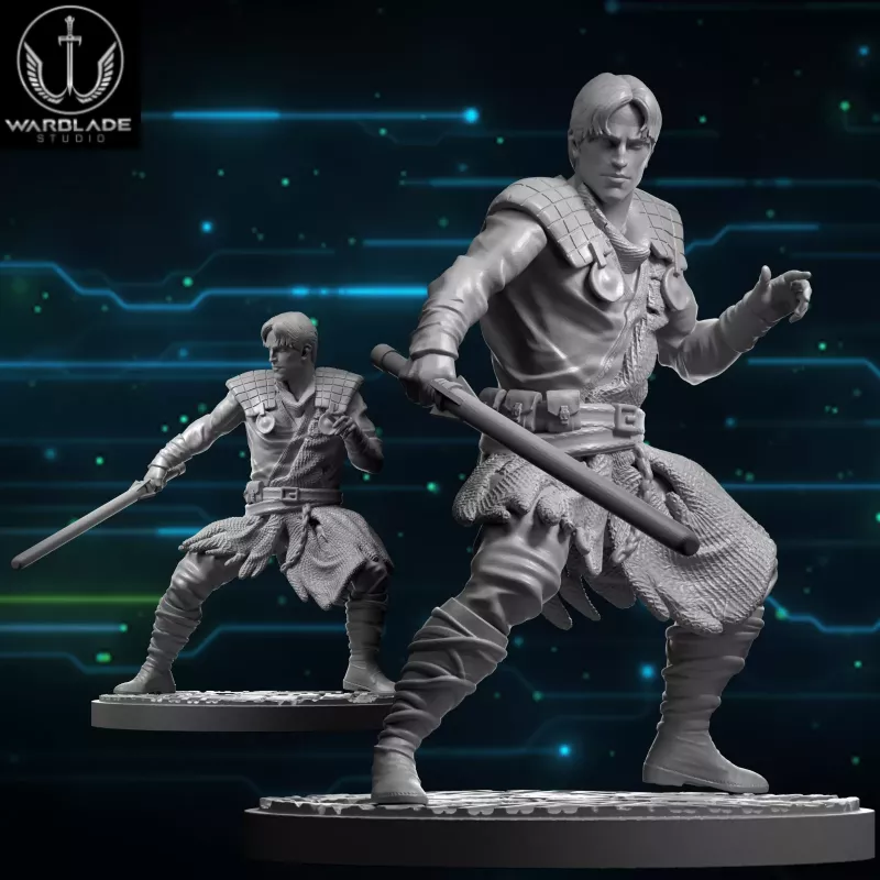 Ven Zallow Figure for Star Wars Shatterpoint Board Game