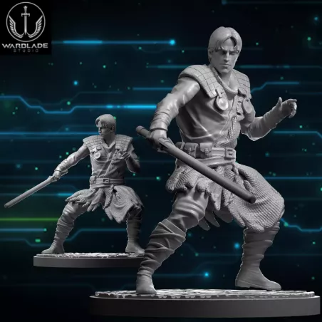Ven Zallow Figure for Star Wars Shatterpoint Board Game