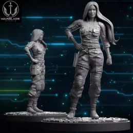 Figura de Ven Zallow para el juego de mesa Star Wars Shatterpoint
