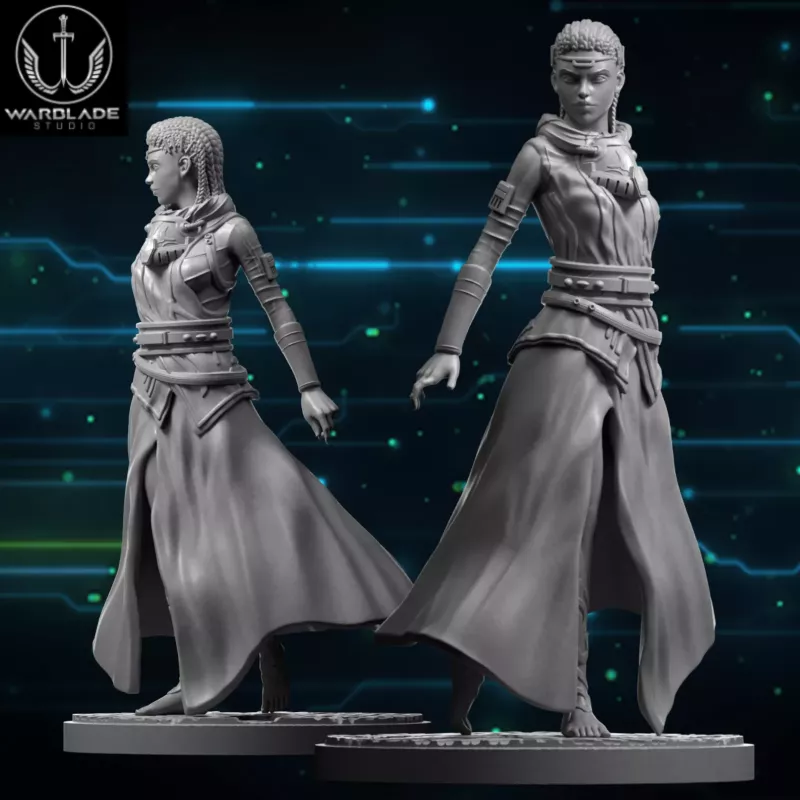 Figura de Ven Zallow para el juego de mesa Star Wars Shatterpoint