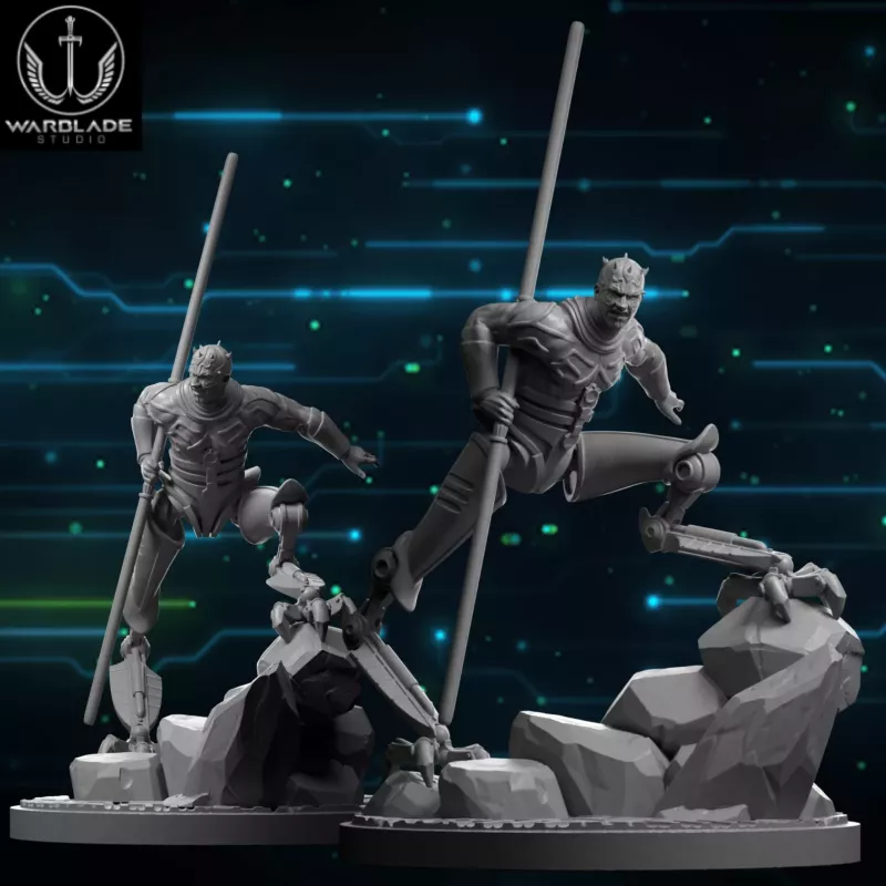 Ven Zallow Figure for Star Wars Shatterpoint Board Game