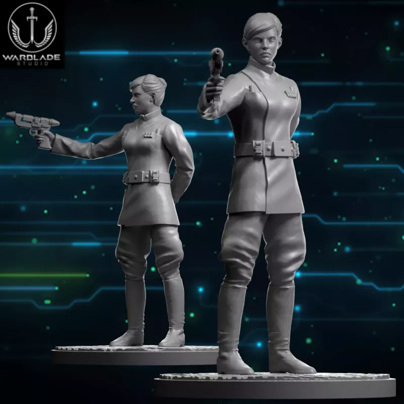 Ven Zallow Figure for Star Wars Shatterpoint Board Game