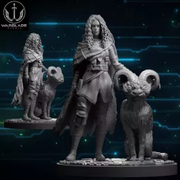 Figura de Ven Zallow para el juego de mesa Star Wars Shatterpoint
