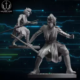 Figura de Ven Zallow para el juego de mesa Star Wars Shatterpoint