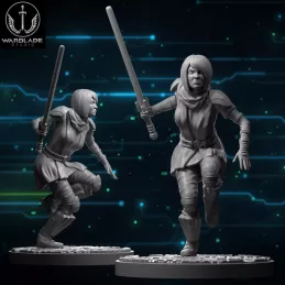 Figura de Ven Zallow para el juego de mesa Star Wars Shatterpoint