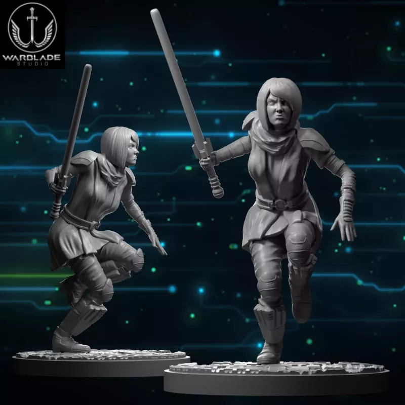 Figura de Ven Zallow para el juego de mesa Star Wars Shatterpoint