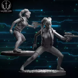 Figura de Ven Zallow para el juego de mesa Star Wars Shatterpoint
