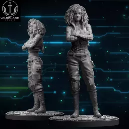 Figura de Ven Zallow para el juego de mesa Star Wars Shatterpoint