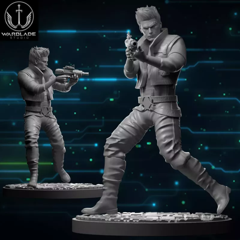 Ven Zallow Figur für Star Wars Shatterpoint Brettspiel