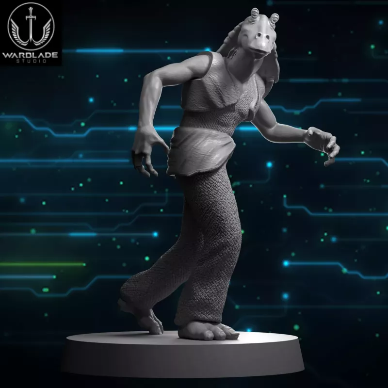 Figura de Han Solo para el juego de mesa Star Wars Legion