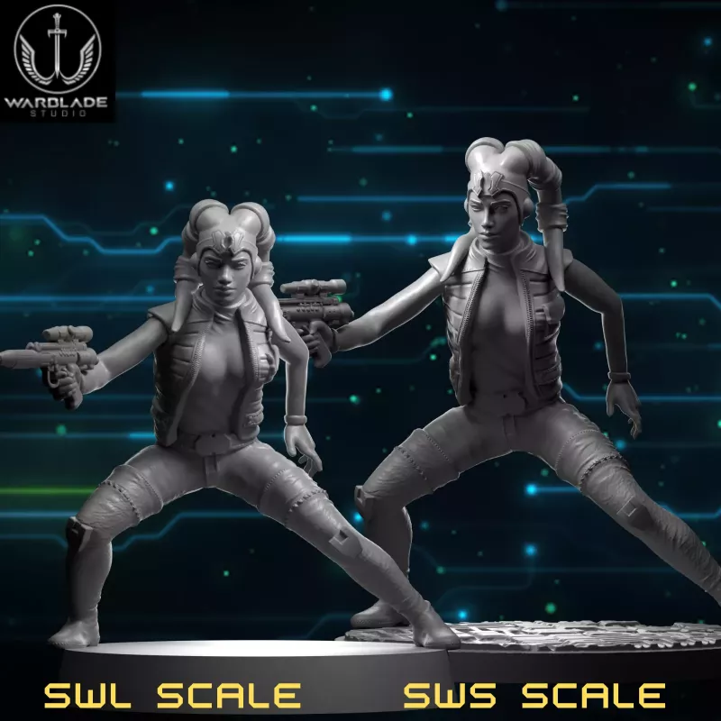 Han Solo Figur für Star Wars Legion Brettspiel