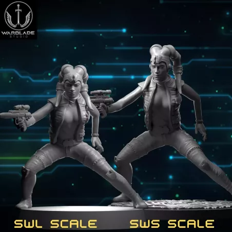 Han Solo Figur für Star Wars Legion Brettspiel