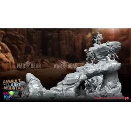 Decoración de campo y campamento de montaña de Star Wars Legion