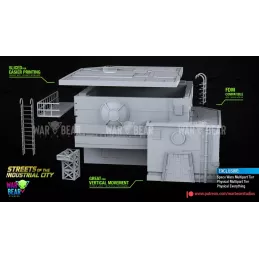 Industrial Living Quarters Decor for Star Wars Legion