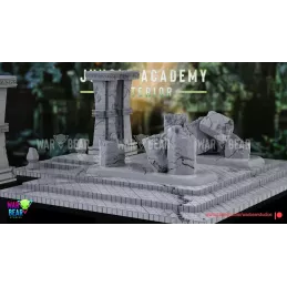 Training Academy set in the Star Wars Legion jungle