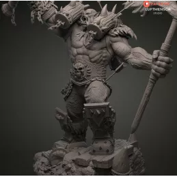 Figura de Garrosh Grito Infernal - World of Warcraft